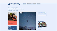 Desktop Screenshot of musicday.com